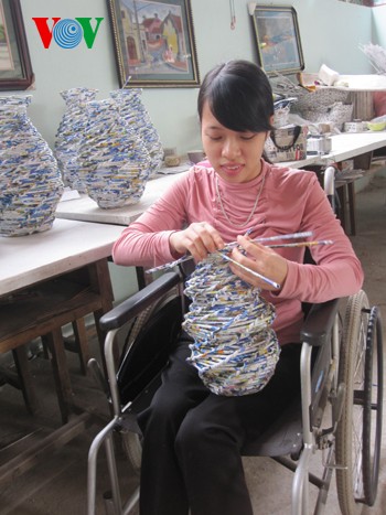 Schaffung von Arbeitsplätzen für Menschen mit Behinderungen - ảnh 1